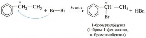 Все возможные уравнения реакций бензола