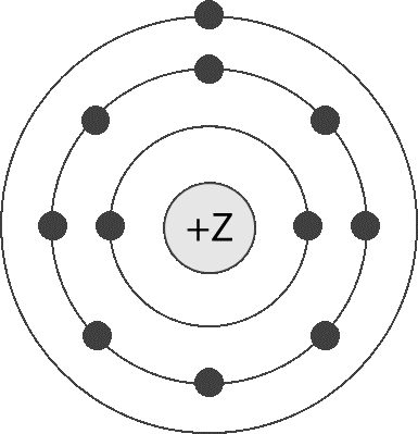 В атоме элемента 15 электронов